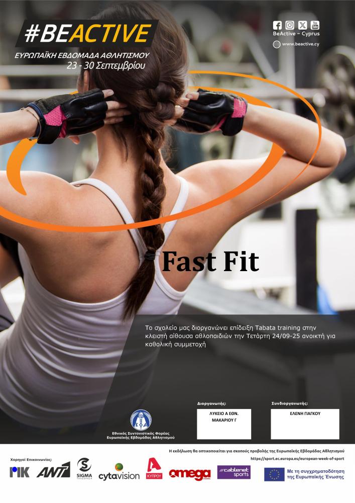 Tabata training for all